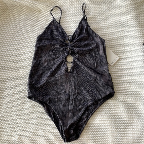 acacia swimwear Other - Acacia Kokomo One Piece in Black Snake